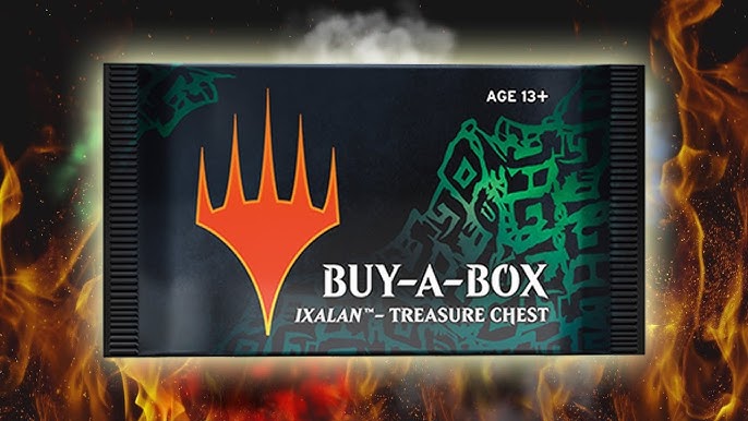 Magic: The Gathering TCG: Ixalan Buy-a-Box Black Friday Treasure Chest Promo Booster (1-Pack) Card Game Wizards of the Coast