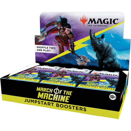 Magic: The Gathering TCG: March of the Machine Jumpstart Booster Box - 18 packs Card Game Wizards of the Coast