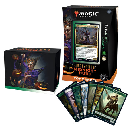 Magic the Gathering TCG: Innistrad Midnight Hunt Commander Deck - Coven Counters