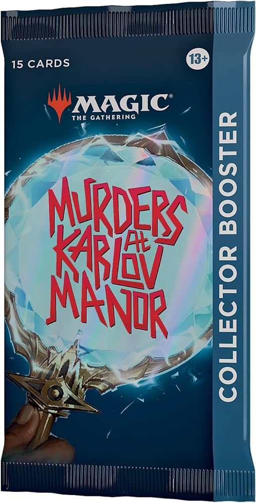 Magic: The Gathering TCG - Murders at Karlov Manor Collector Booster Box [12 Packs] Card Game Wizards of the Coast