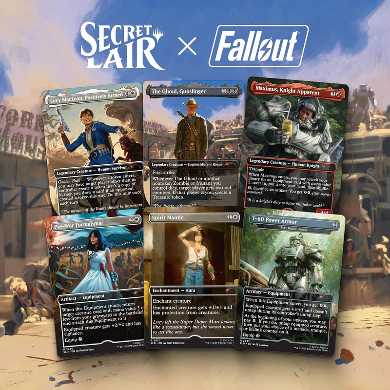Magic: The Gathering: Secret Lair x Fallout: Beyond Vault 33 Card Game Wizards of the Coast