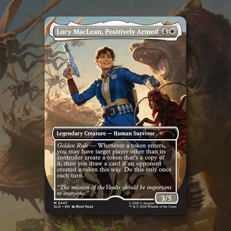 Magic: The Gathering: Secret Lair x Fallout: Beyond Vault 33 Card Game Wizards of the Coast