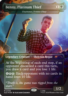 Magic the Gathering: Secret Lair x Fallout: Welcome to New Vegas (Foil) Card Game Wizards of the Coast