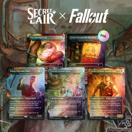 Magic the Gathering: Secret Lair x Fallout: Welcome to New Vegas (Foil)