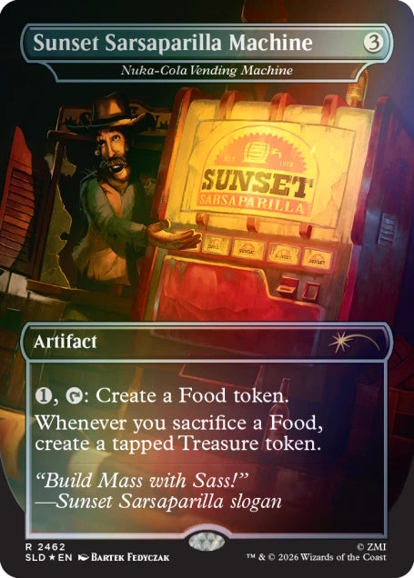 マジック：ザ・ギャザリング MTG Fallout: Welcome to New Vegas Foil Magic: The Gathering TCG: Secret Lair x Fallout: Welcome to New
