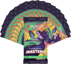 Magic The Gathering: Commander Masters Set Booster Box - 24 Packs Card Game Wizards of the Coast
