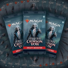 Magic: The Gathering TCG: Innistrad Crimson Vow Draft Booster Box Trading Cards Wizards of the Coast