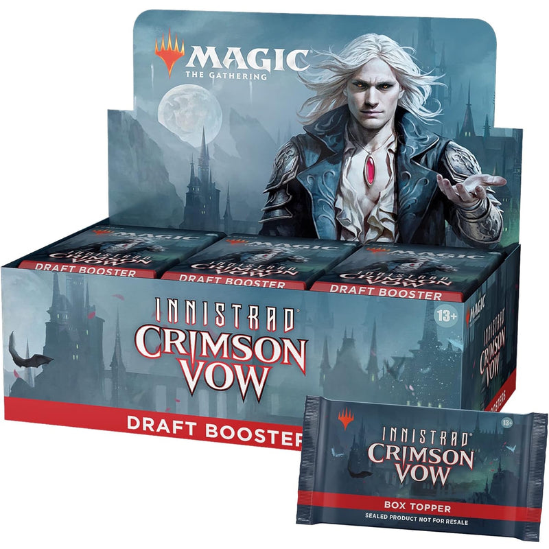 Magic: The Gathering TCG: Innistrad Crimson Vow Draft Booster Box Trading Cards Wizards of the Coast