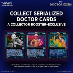 Magic: The Gathering TCG: Doctor Who Collector Booster Box Card Game Wizards of the Coast