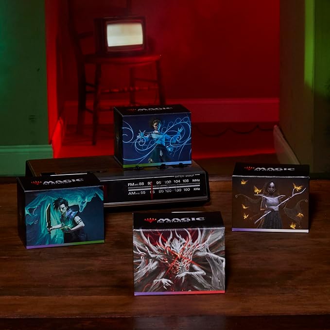 Magic: The Gathering TCG Duskmourn: House of Horrors Commander Deck Bundle - 4 Decks Card Game Wizards of the Coast