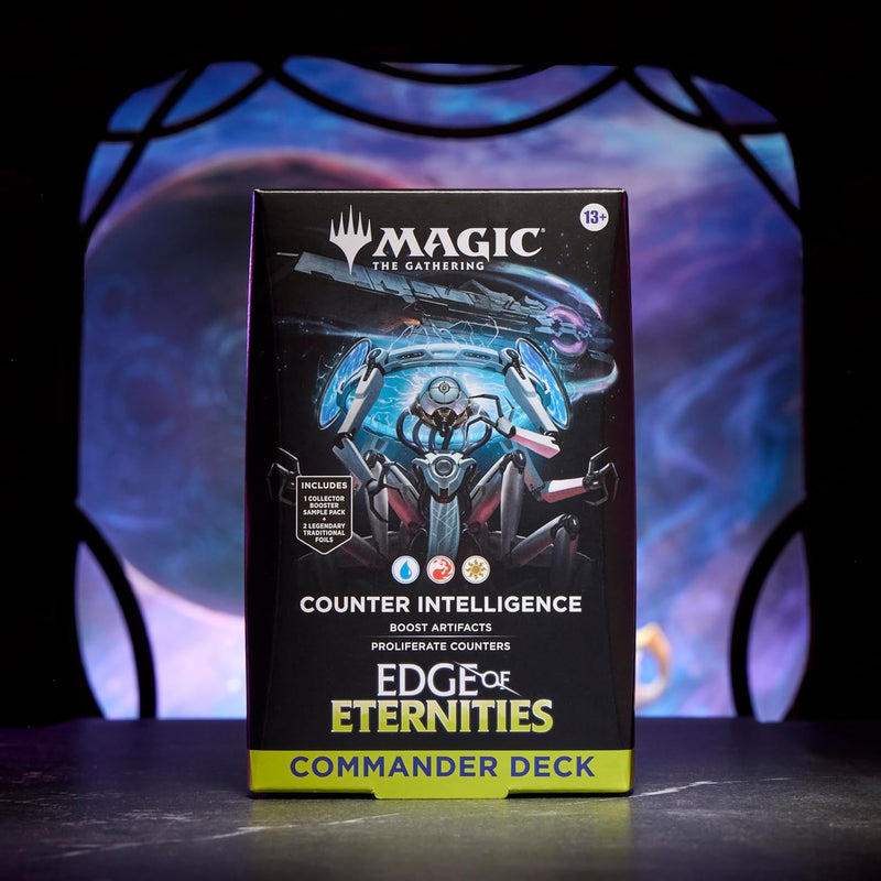 Magic: The Gathering TCG: Edge of Eternities Commander Deck - Counter Intelligence Card Game Wizards of the Coast