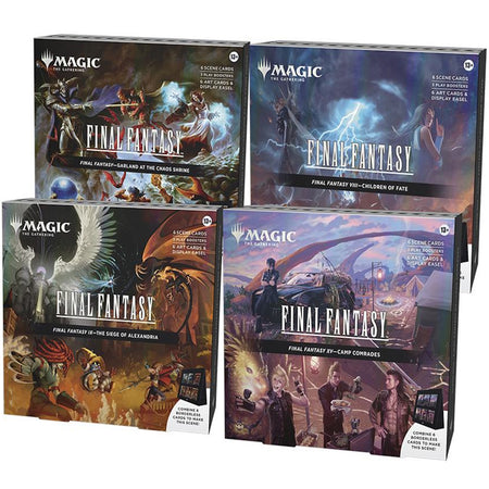 Magic: The Gathering TCG: Final Fantasy Scene Box - Set of 4 Card Game Wizards of the Coast