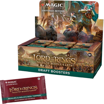 Magic: The Gathering TCG: The Lord of The Rings: Tales of Middle-Earth Draft Booster Box - 36 Packs Card Game Wizards of the Coast