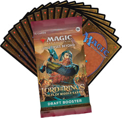 Magic: The Gathering TCG: The Lord of The Rings: Tales of Middle-Earth Draft Booster Box - 36 Packs Card Game Wizards of the Coast