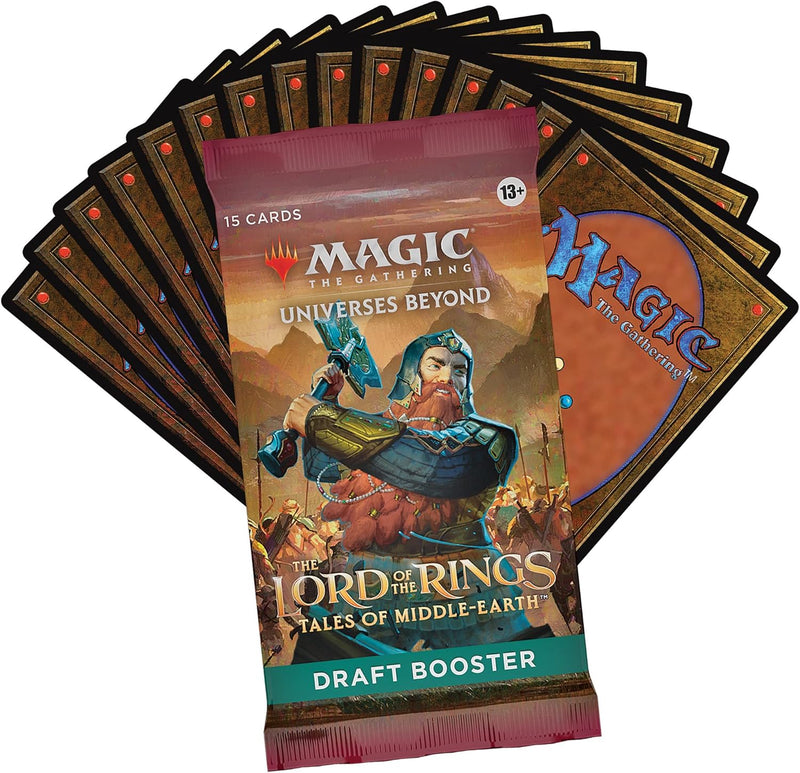 Magic: The Gathering TCG: The Lord of The Rings: Tales of Middle-Earth Draft Booster Box - 36 Packs Card Game Wizards of the Coast