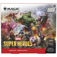 Magic The Gathering TCG: Marvel Super Heroes Scene Box - Heroes United Card Game Wizards of the Coast