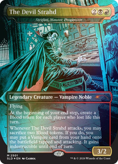 Magic the Gathering: Secret Lair x Dungeons and Dragons - Strahd's Descent (Traditional Foil Edition)
