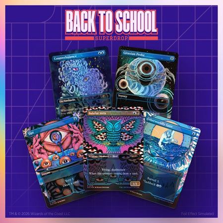Magic: the Gathering TCG: Secret Lair - The Eyes Have it (Rainbow Foil Edition) Card Game Wizards of the Coast