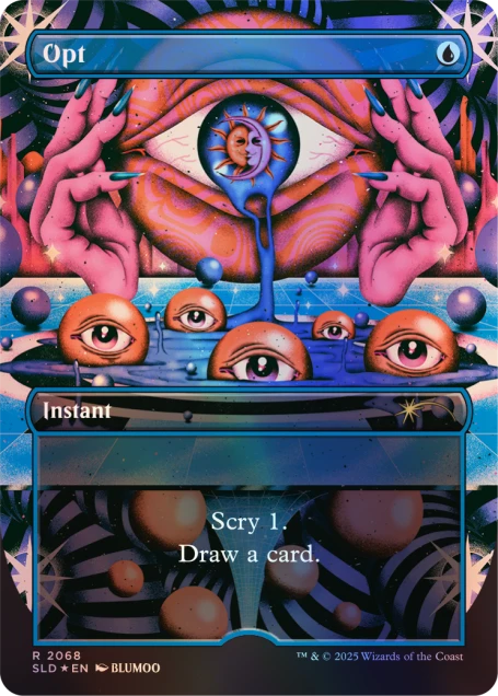 Magic: the Gathering TCG: Secret Lair - The Eyes Have it (Rainbow Foil Edition)