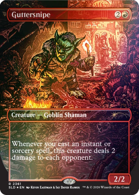 Magic the Gathering: Secret Lair Featuring: Kevin Eastman Colors (Traditional Foil Edition) Card Game Wizards of the Coast