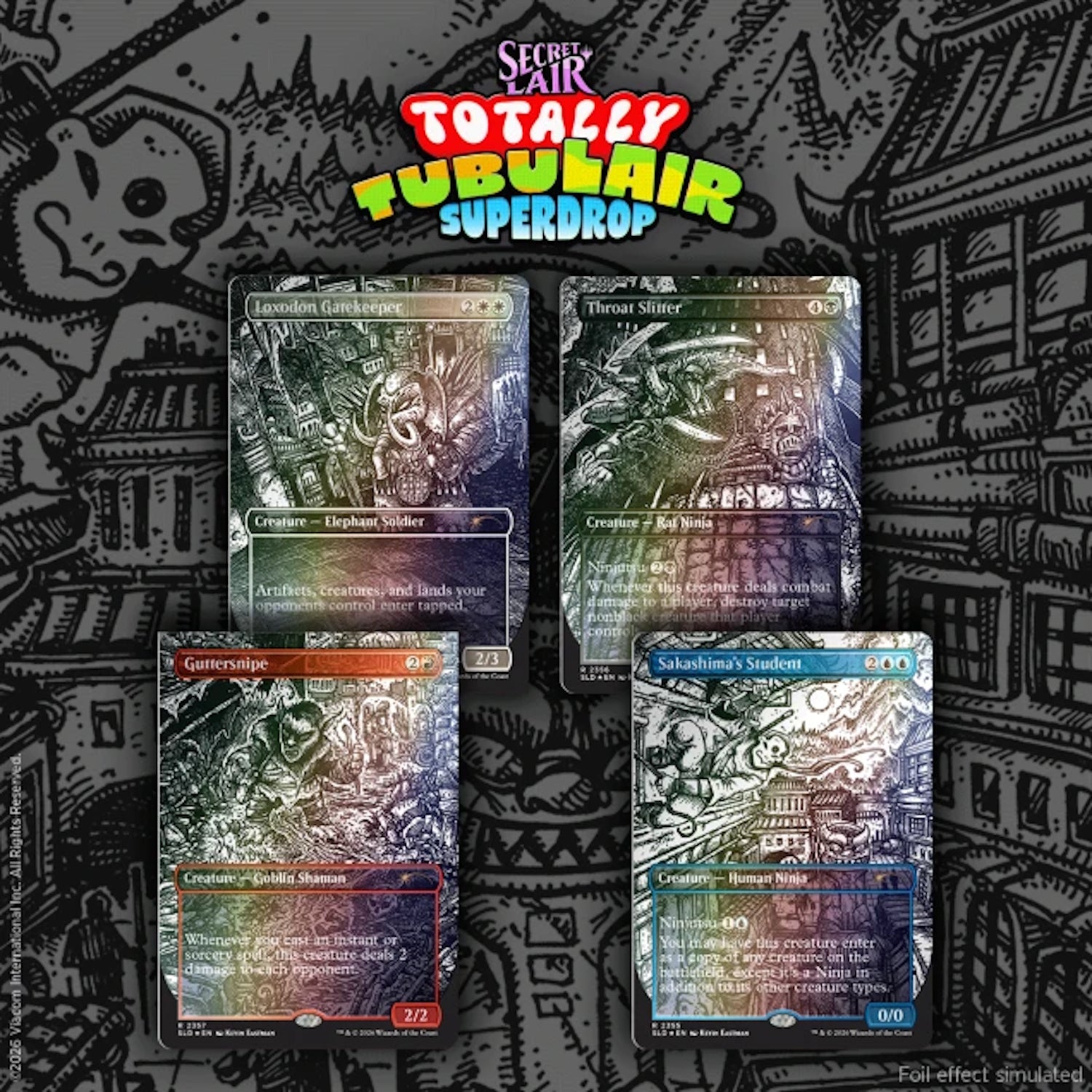 Magic: The Gathering TCG: Secret Lair Featuring: Kevin Eastman