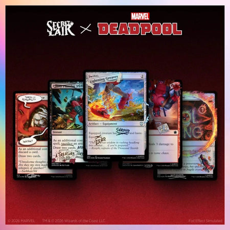 Magic: the Gathering TCG: Secret Lair x Marvel's Deadpool: I Fixed It (You’re Welcome) (Foil)