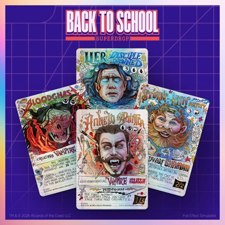 Magic: the Gathering TCG: Secret Lair - Notebook Genius (Traditional Foil Edition) Card Game Wizards of the Coast