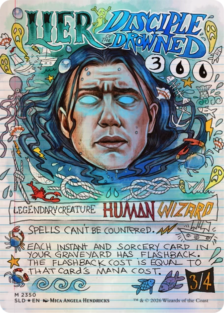 Magic: the Gathering TCG: Secret Lair - Notebook Genius (Traditional Foil Edition) Card Game Wizards of the Coast