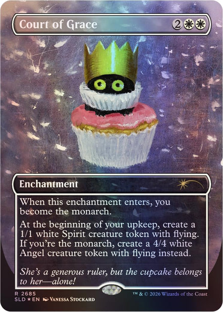 Magic: the Gathering TCG: Secret Lair - Purr Majesty (Traditional Foil Edition) Card Game Wizards of the Coast
