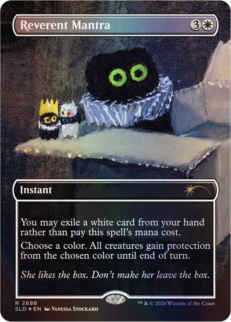 Magic: the Gathering TCG: Secret Lair - Purr Majesty (Traditional Foil Edition)