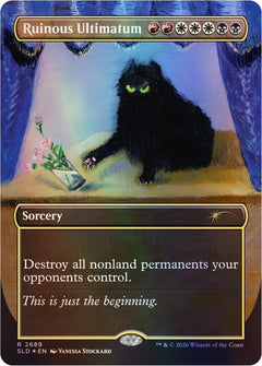 Magic: the Gathering TCG: Secret Lair - Purr Majesty (Traditional Foil Edition)