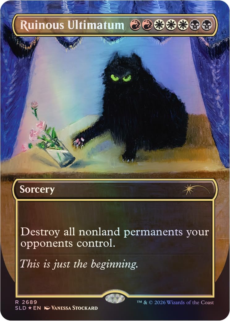 Magic: the Gathering TCG: Secret Lair - Purr Majesty (Traditional Foil Edition)