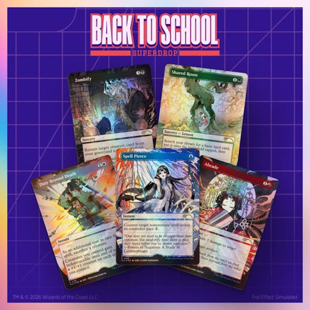 Magic: the Gathering TCG: Secret Lair - Return to Mystical Archive (Traditional Foil Edition) Card Game Wizards of the Coast
