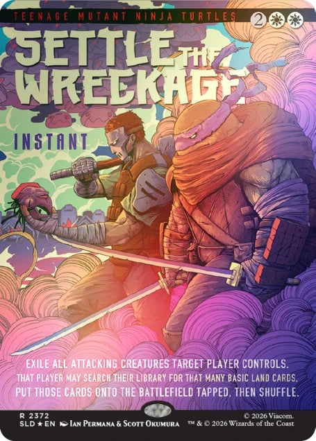 Magic the Gathering: Secret Lair x Teenage Mutant Ninja Turtles - The Last Ronin (Traditional Foil Edition) Card Game Wizards of the Coast