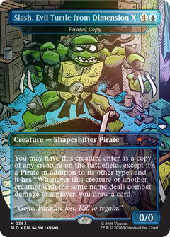 Magic the Gathering: Secret Lair x Teenage Mutant Ninja Turtles - The Mighty Mutanimals (Traditional Foil Edition) Card Game Wizards of the Coast