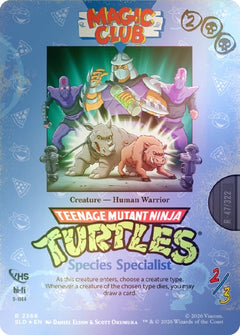 Magic the Gathering: Secret Lair x Teenage Mutant Ninja Turtles - VHS Villains (Traditional Foil Edition) Card Game Wizards of the Coast