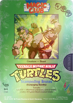 Magic the Gathering: Secret Lair x Teenage Mutant Ninja Turtles - VHS Villains (Traditional Foil Edition) Card Game Wizards of the Coast