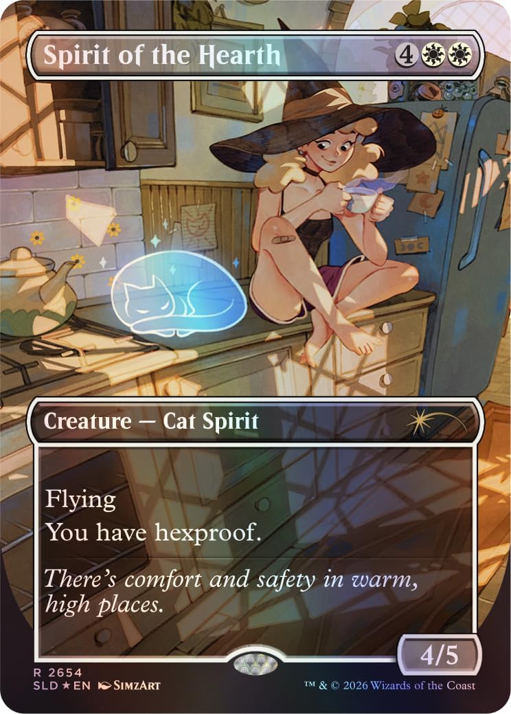 Magic: the Gathering TCG: Secret Lair - Witch's Familiar (Traditional Foil Edition)