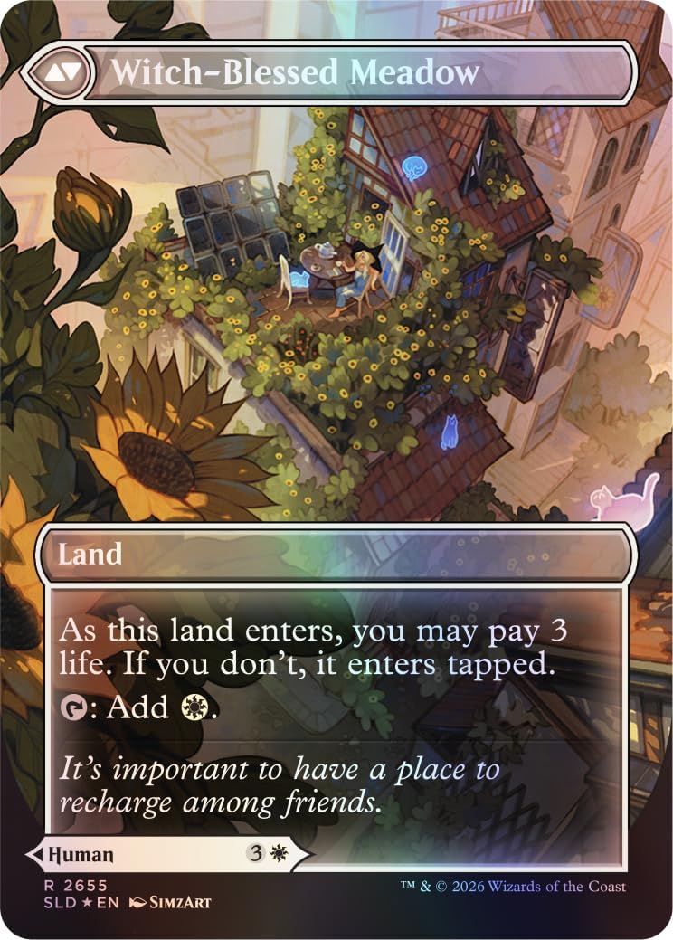 Magic: the Gathering TCG: Secret Lair - Witch's Familiar (Traditional Foil Edition)