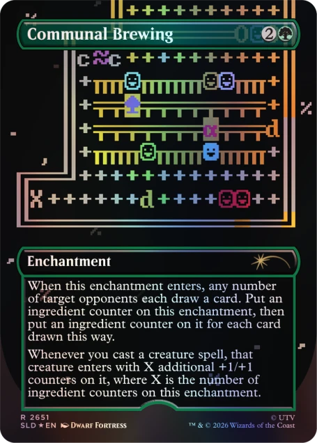 Magic: the Gathering TCG: Secret Lair x Dwarf Fortress - Create New World (Traditional Foil Edition)