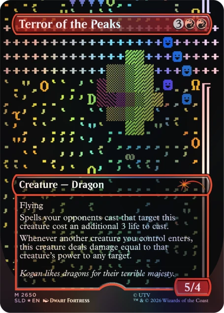Magic: the Gathering TCG: Secret Lair x Dwarf Fortress - Create New World (Traditional Foil Edition)