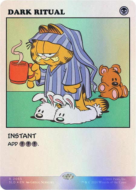 Magic: the Gathering TCG: Secret Lair x Garfield - As Intended (Traditional Foil Edition) Card Game Wizards of the Coast