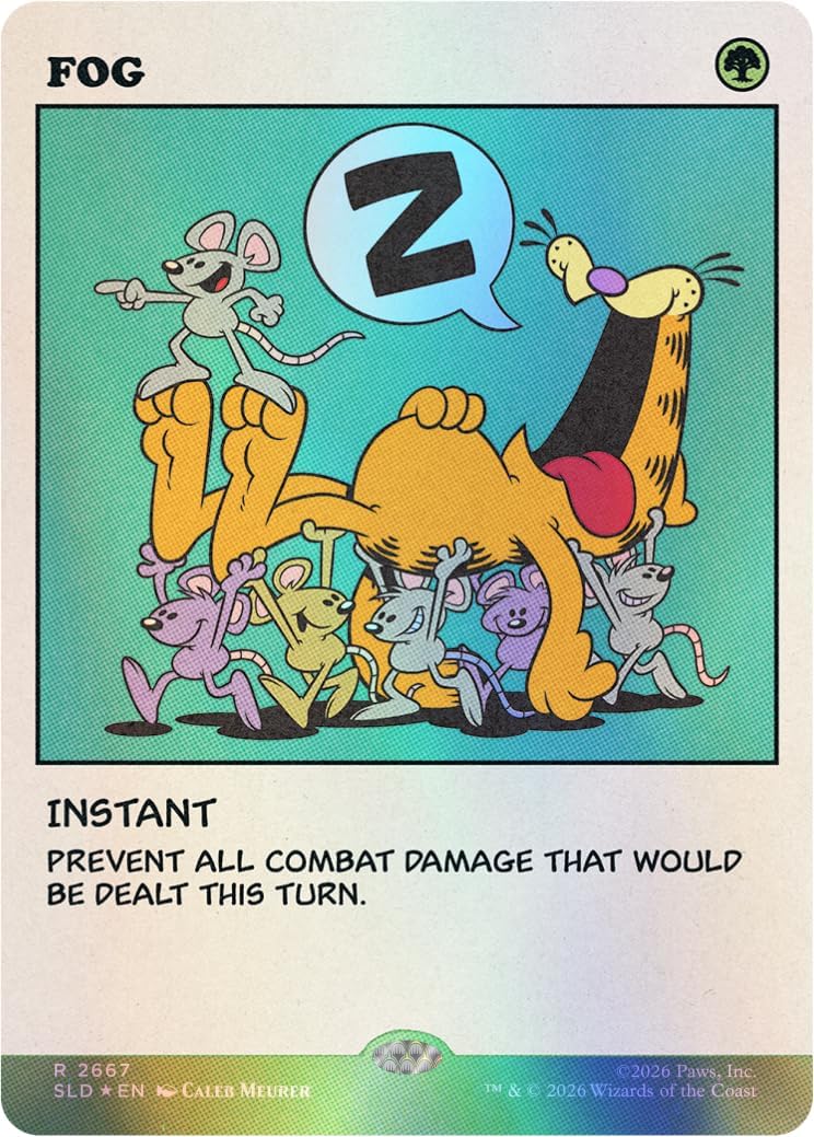 Magic: the Gathering TCG: Secret Lair x Garfield - As Intended (Traditional Foil Edition)