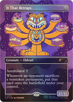 Magic: the Gathering TCG: Secret Lair x Garfield - Our Only Thought Is To Entertain You (Traditional Foil Edition)