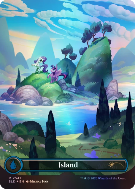 Magic: the Gathering TCG: Secret Lair x My Little Pony - The Lands of Equestria (Traditional Foil Edition)