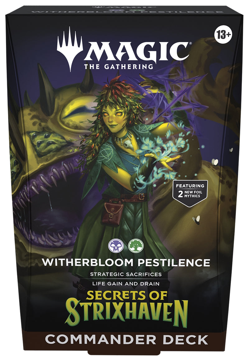 Magic The Gathering TCG: Secrets of Strixhaven Commander Decks - Set of 5 Card Game Wizards of the Coast