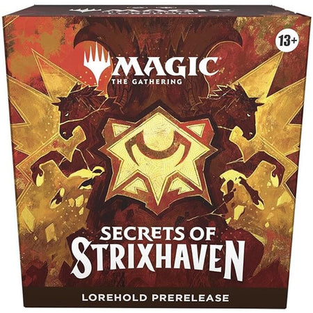 Magic: The Gathering: Secrets of Strixhaven Prerelease Kit - Lorehold (6 Packs and 1 Promo)