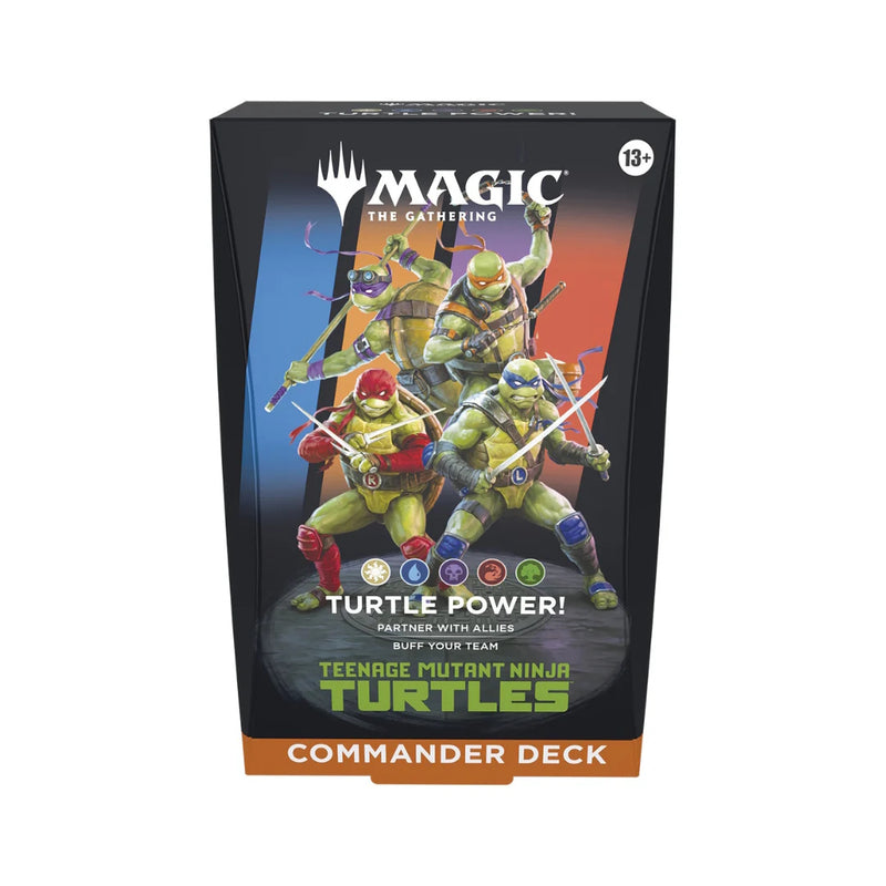 Magic The Gathering TCG: Teenage Mutant Ninja Turtles: Commander Deck - Turtle Power!