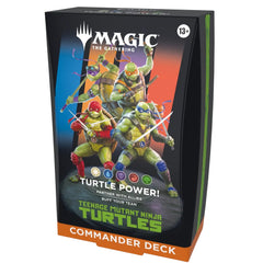 Magic The Gathering TCG: Teenage Mutant Ninja Turtles: Commander Deck - Turtle Power!