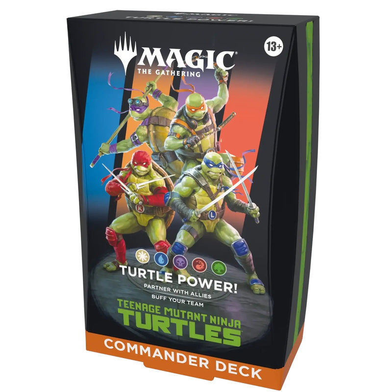 Magic The Gathering TCG: Teenage Mutant Ninja Turtles: Commander Deck - Turtle Power!